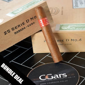 Partagas Serie D No. 4 Cigar - 2 x Box of 25 (50) Bundle Deal