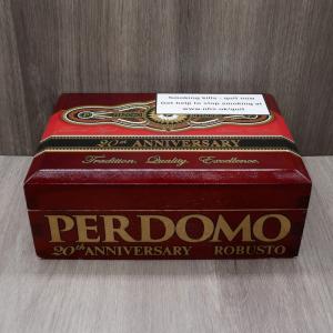 Empty Perdomo 20th Anniversary SG Robusto Box