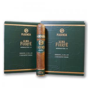 Plasencia Alma Fuerte Colorado Claro Robustus II Cigar - 2 x Pack of 5 (10) Bundle Deal