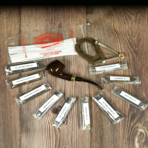 Bens Mr Brog Bent Army Premium Smoke Set Pipe Tobacco Sampler - 10 x 5g