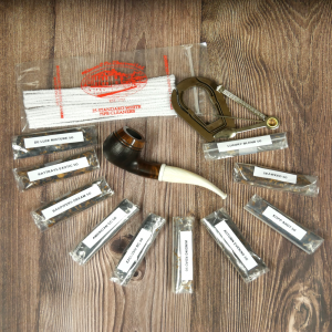 Bens Mr Brog Bishop Premium Smoke Set Pipe Tobacco Sampler - 10 x 5g