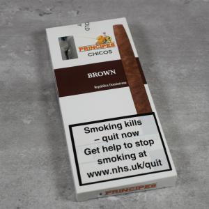 La Aurora Principe Chicos Brown Cigars - Pack of 5