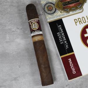 Alec Bradley Project 40 Maduro Toro Cigar - 1 Single