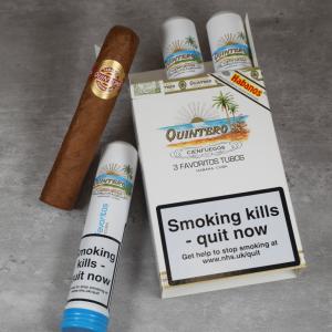 Quintero Favoritos Tubed Cigar - Pack of 3