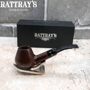 Rattrays Handmade 1 Triskele 4 Smooth 9mm Filter Fishtail Pipe (RA664)