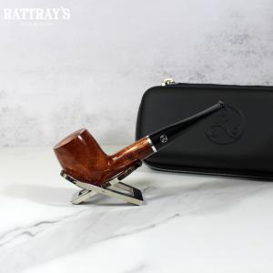 Rattrays Joy Meerschaum Light 113 9mm Fishtail Pipe - Case and Accessories (RA1086)