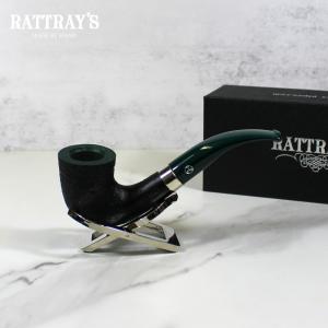Rattrays Samhain Sandblast 48 Green Fishtail 9mm Pipe (RA1149)