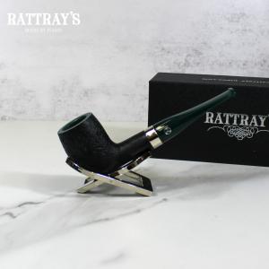 Rattrays Samhain Sandblast 37 Green Fishtail 9mm Pipe (RA1159)