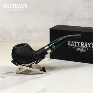 Rattrays Samhain Sandblast 36 Green Fishtail 9mm Pipe (RA1180)