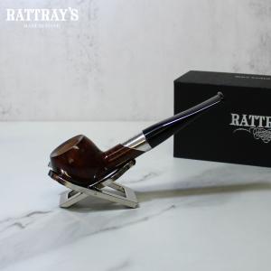 Rattrays Emblem Brown 46 Smooth Straight 9mm Filter Fishtail Pipe (RA1254)