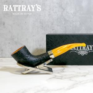 Rattrays Samhain Sandblast 45 Yellow Fishtail 9mm Pipe (RA1282)