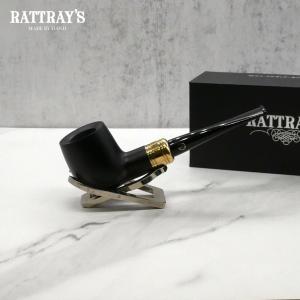 Rattrays Majesty 5 Black 9mm Filter Fishtail Pipe (RA1345)
