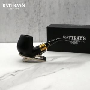 Rattrays Majesty 177 Black 9mm Filter Fishtail Pipe (RA1353)