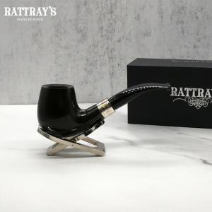 Rattrays Brave Heart 151 Grey Bent Classic 9mm Filter Fishtail Pipe (RA1370)