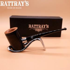 Rattrays Ahoy Grey 9mm Filter Fishtail Pipe (RA1468)