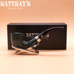 Rattrays Lowland 48 Green Smooth Bent Fishtail Pipe (RA1543)