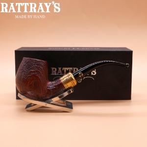 Rattrays Majesty 177 Sandblast 9mm Filter Fishtail Pipe (RA1555)