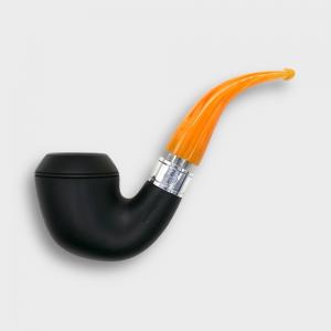 Rattrays Monarch 15 Black Bent 9mm Filter Fishtail Pipe (RA1605)