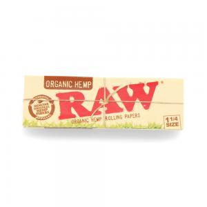 RAW Organic Hemp 1 1/4 size Rolling Papers - 1 Pack