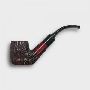 Real Briar Rustic Bent 9mm Filter Fishtail Pipe (RB005)