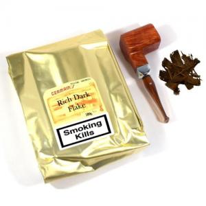 Germains Rich Dark Flake Pipe Tobacco 500g Bag