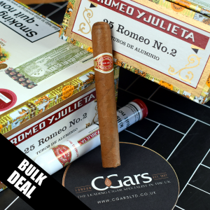 Romeo y Julieta No. 2 Tubed Cigar - 2 x Box of 25 (50) Bundle Deal