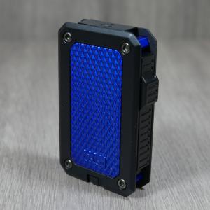 Colibri Rally Single-jet Flame Lighter - Black & Blue