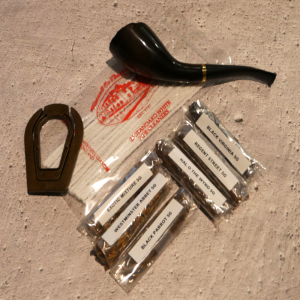 Bens R&R Revolution Indigo Brog Pipe Tobacco Sampler - Pipe & 6 x 5g