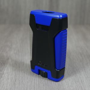 Colibri Rebel - Double Jet Flame Lighter - Blue