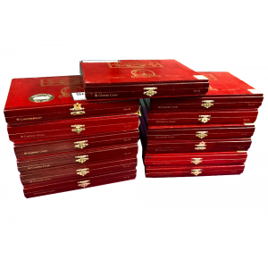 Empty Red Regius Cigar Boxes - LUCKY DIP