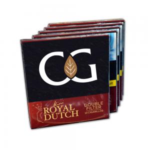 Ritmeester Royal Dutch Double Filter Red - 5 Packs of 10 (50 cigars) Bundle Deal