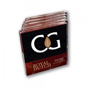 Ritmeester Royal Dutch Filter Cigar - 5 Packs of 10 (50) Bundle Deal