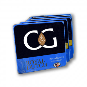 Ritmeester Royal Dutch Miniature Blue - 5 Tins of 10 (50) Bundle Deal