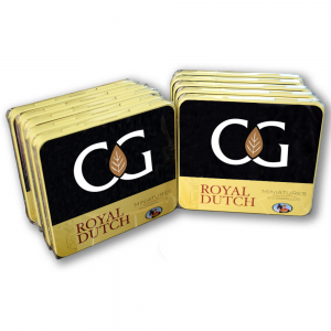 Ritmeester Royal Dutch Miniature Yellow - 10 Tins of 10 (100) Bundle Deal