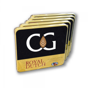Ritmeester Royal Dutch Miniature Yellow - 5 Tins of 10 (50) Bundle Deal