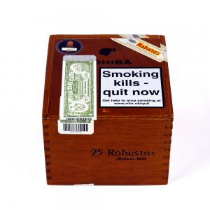 Empty Cohiba Robustos Cigar Box