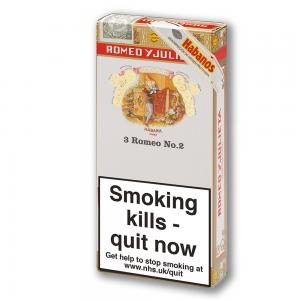 Romeo y Julieta No. 2 Tubed Cigar - Pack of 3
