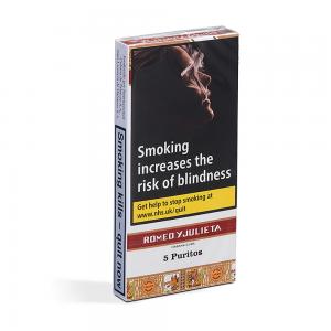 Romeo y Julieta Puritos - Pack of 5 Cigars