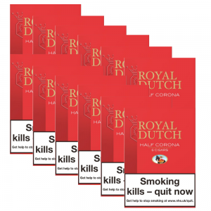 FLASH SALE Ritmeester Royal Dutch Half Corona Cigar - 10 + 2 Packs (60 Cigars)