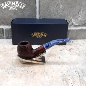 Savinelli Oceano Dark Rustic 626 Bent Apple 6mm Pipe (SAV38)