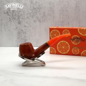 Savinelli Arancia 636 Smooth Brown 6mm Fishtail Pipe (SAV1220)