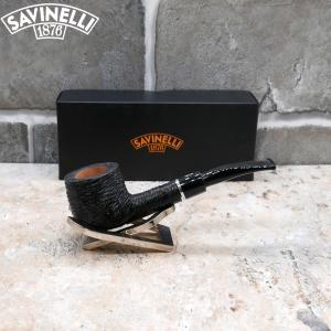 Savinelli Otello 121 Rustic Pot Semi Bent 6mm Pipe (SAV258)