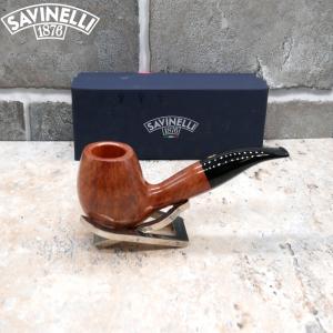 Savinelli Artisan Smooth Brown 6mm Fishtail Pipe (SAV772)