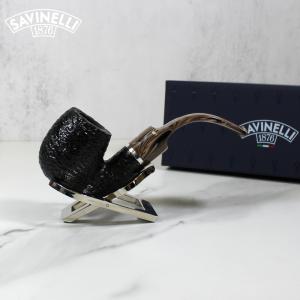 Savinelli Morellina 614 Rustic 6mm Fishtail Pipe (SAV1055)