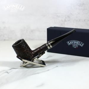 Savinelli Desigual Rustic 140 Straight 6 mm Filter Fishtail Pipe (SAV1092)