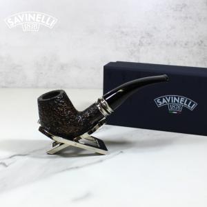 Savinelli Desigual Rustic 628 Bent 6 mm Filter Fishtail Pipe (SAV1097)