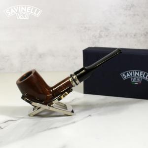 Savinelli Desigual Smooth 127 Straight 6mm Filter Fishtail Pipe (SAV1122)