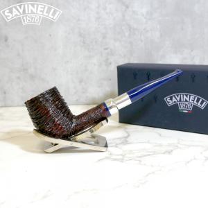 Savinelli Eleganza Brownblast 111 Straight 6mm Fishtail Pipe (SAV1360)