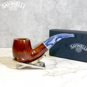 Savinelli Oceano Burgundy 616 Smooth KS 9mm Filter Fishtail Pipe (SAV1365)