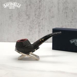 Savinelli Roma KS 673 Rustic 6mm Filter Fishtail Pipe (SAV1409)